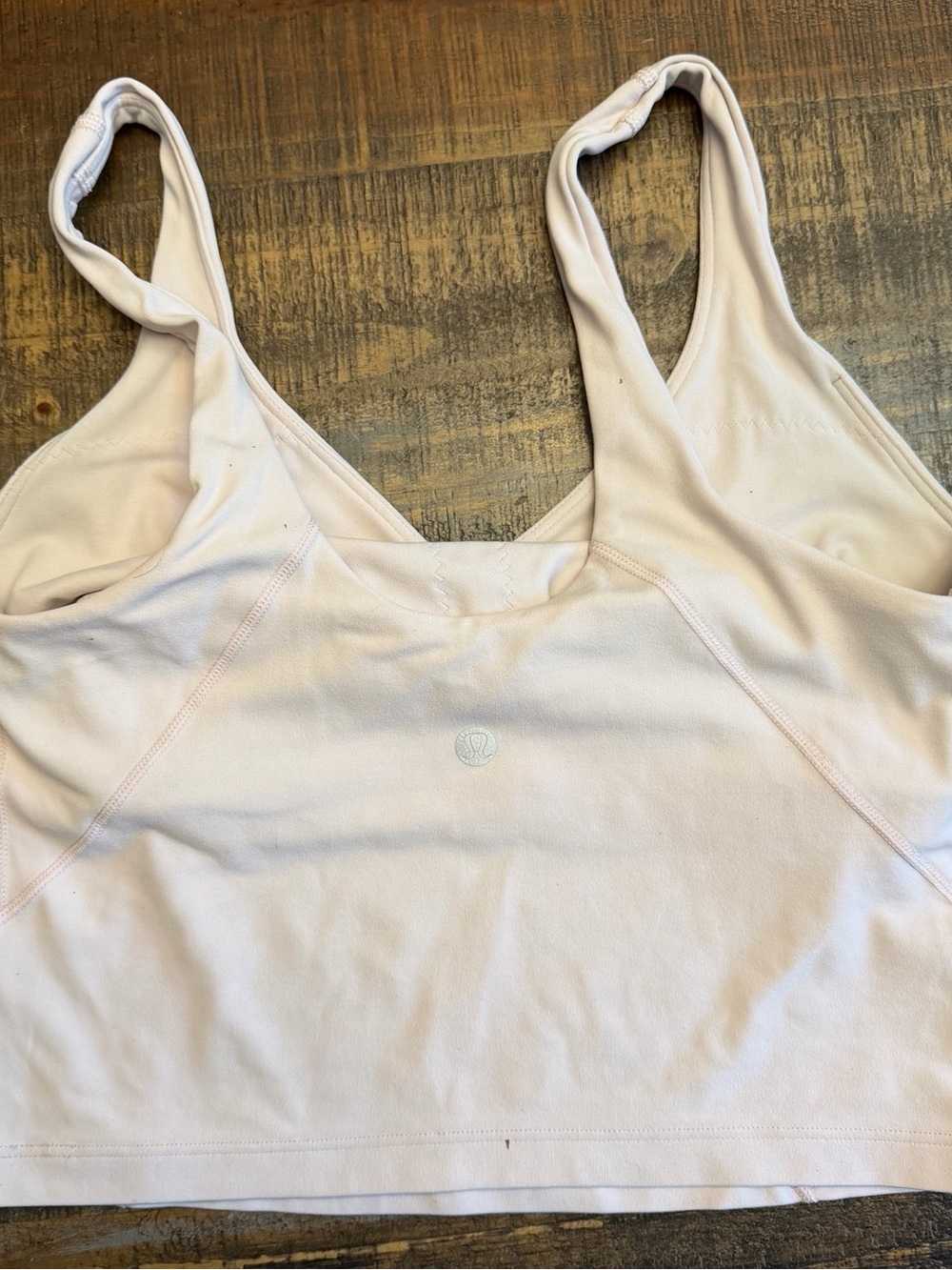 Women's Lululemon align cropped Tank Top light pink